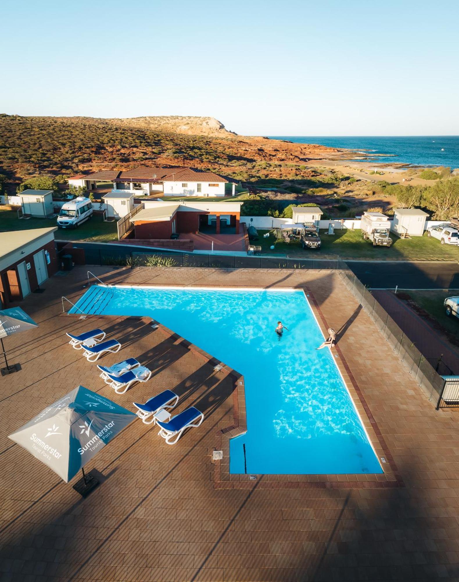 Hotel Kalbarri Red Bluff Tourist Park Exteriér fotografie
